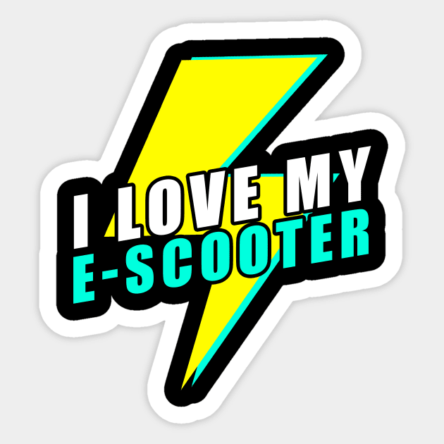 e-scooter scooter escooter Sticker by SplashDesign